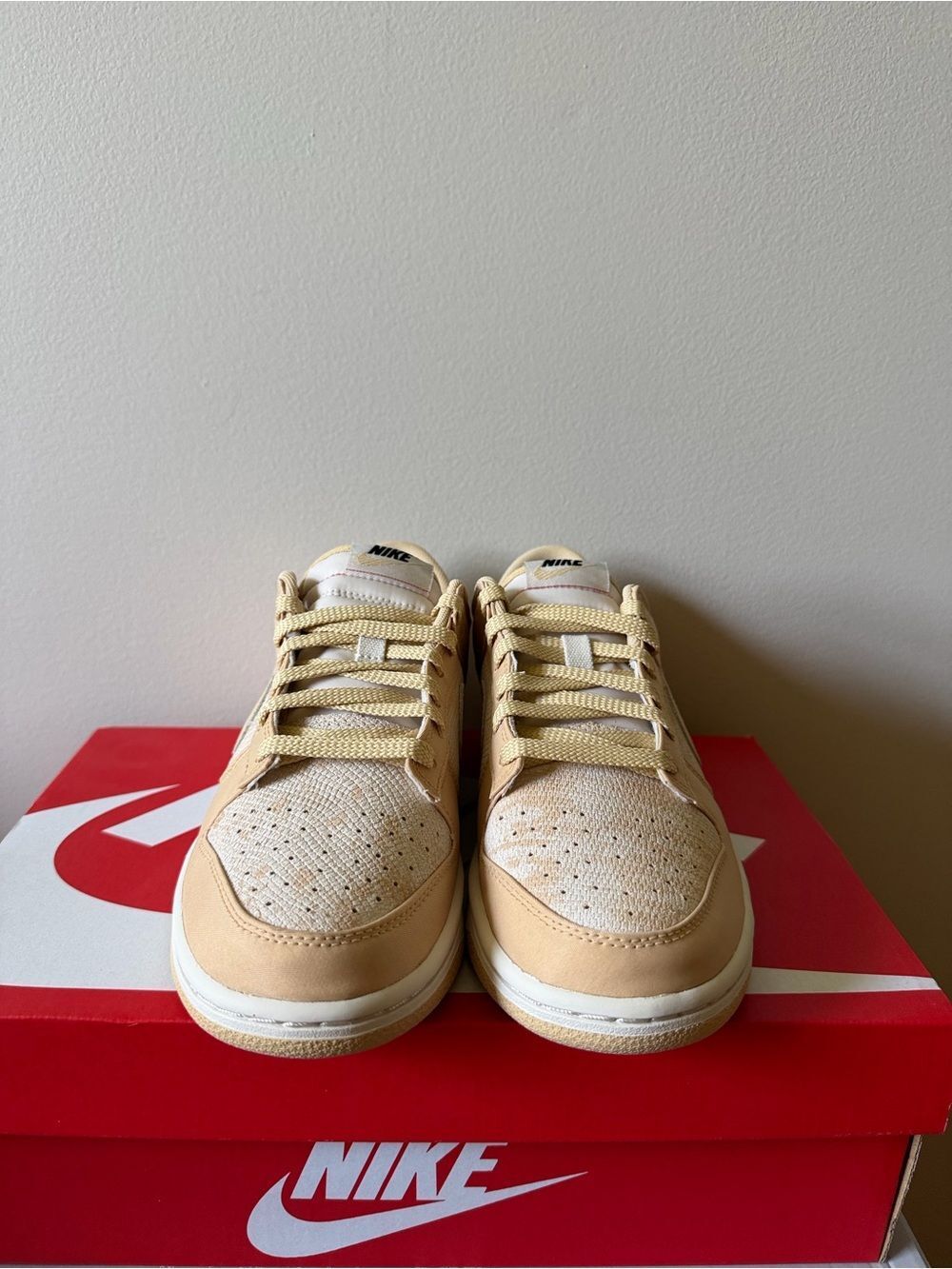 Nike Dunk Low Sesame Brown HJ5777-101 Women’s Size 9 - Picture 3 of 6